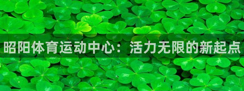 关键词：昭阳体育运动中心：活力无限的新起点